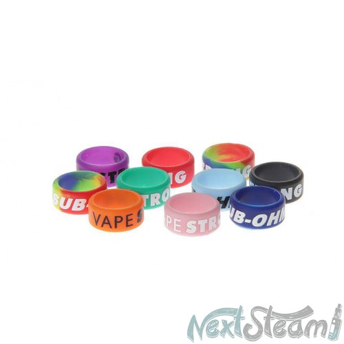 Silicone slippery rings with colors